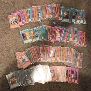 Random Assortment of Yugioh Trading Cards